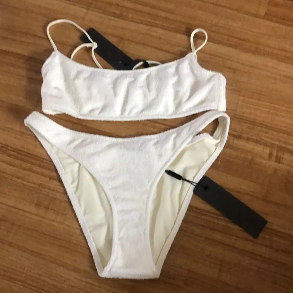 TRIANGL MICA CHEEKY COCONUT TERRY SET 🥥 NEW w/ Tag - No Bag